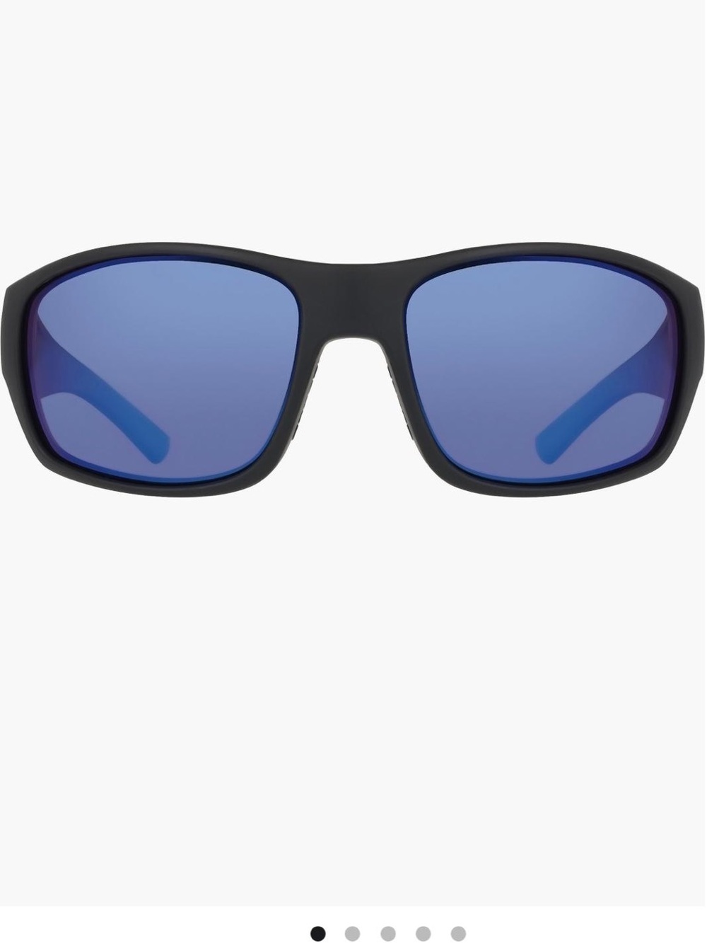 Men's Swim Sunglasses with Blue Mirrored Lenses Polarized